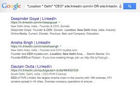 Find Linkedin Profiles With Google Search Digital Inspiration Linkedin Profile Linkedin Linkedin Search