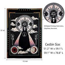 Check out our skull art tapestry selection for the very best in unique or custom, handmade pieces from our wall décor shops. Cestbin Wizard Skull Tapestry Wall Hanging Sun And Moon Tapestry Stars And Cloud Tapestry Black Chakra Tapestry Solar Gothic Tarot Tapestry For Dorm Bedroom Wizard Skull 51 2 X 59 1 Pricepulse