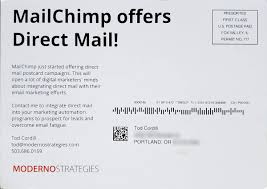 How much does it cost to mail a postcard. Mailchimp Direct Mail Postcards First Look