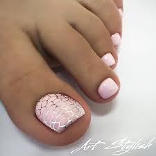 Soft Pink Toe Nails With Silver Snake Skin Print Repost Picture And Nail Design By Artstylish Follow Pink Toe Nails Toe Nails Pretty Toe Nails
