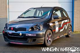 Strut front suspension w/coil springs. Car Feature The Toyota Yaris Wangan Warriors
