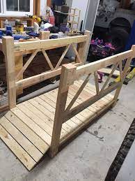 Diy Wood Garden Bridge Garden In The Woods Wood Diy Garden Bridge