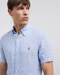 Polo ralph short clearance sleeve shirt