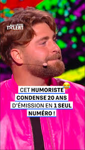 "Il doit y avoir du foin qui dépasse de la charrette" 😂, En 3 minutes, cet  humoriste résume les 20 ans de l’émission avec un florilège de numéros ! ,  La France a un incroyable talent, 1er quart de ...