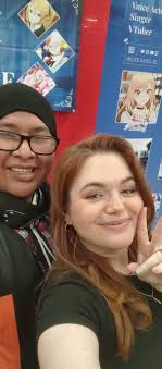 Meet the adorable Kaitlyn McCormick, the incredibly talented and sweet  voice of Masha and the Bear for new episodes of Season 3 in English.That is  her together with Oleg Kuzovkov who created