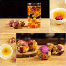 Other names for flowering tea include blooming tea, blossoming tea, display tea, and tea balls. Buy Natural Herbal Flowinging Tea Gift Box Organic Blooming Flower Tea Balls Kit Handmade Press Art Teas Ball 10 Mixed Flowering Tea Single Pack Online In Italy B08bxj8c4w
