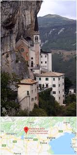 Madonna Della Corona Sanctuary Located On Lago Di Garda Italy Travel Places To Visit Travel Inspiration