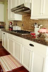 Image Result For Baltic Brown Granite Countertops With Antique White Cabinets White Kitchen Makeover Kitchen Cabinet Remodel Kitchen Cabinets