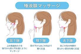 唾液腺マッサージ | 京都市左京区の歯医者 おおくぼ歯科クリニック | 予防歯科・歯周病・小児歯科・矯正・インプラント・審美/ホワイトニング