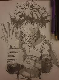 *free* shipping on qualifying offers. My Drawing Of Izuku Midoriya From My Hero Academia Drawing