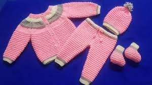 Latest Unique Sweater Design For Newborn To 6 Months Old Baby Part 1 Woolen Tutorial 29 Youtube