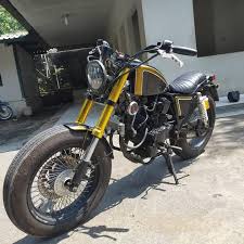 Anda cari gambar modifikasi motor gambar modifikasi motor scorpio z scorpio modif murah dengan harga terbaik. Scorpio Modif Jap Style Pake Mesin 2 Silinder V Sangar Dan Eksklusif Bonsaibiker