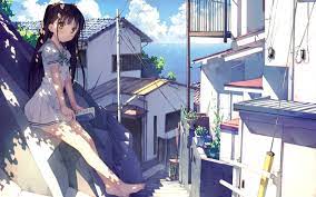 Want to discover art related to 3200x1800anime? Anime Scenery Wallpaper 2880x1800 Id 51653 Wallpapervortex Com