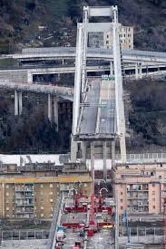 Until today, the cause of the collapse remains unknown. Section Of Italy S Collapsed Genoa Bridge Being Removed Abc News