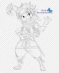 Free fairy tail coloring pages natsu dragneel printable for kids and adults. Coloring Book Drawing Line Art Natsu Dragneel Painting White Child Png Pngegg