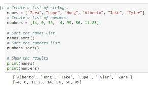 To alphabetize your list, enter your list in the large text area, where it says enter your list of items below to sort them in. How To Define And Use Python Lists Dummies