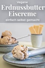 Zuckerfrei Erdnussbutter Eis Mit Chocolate Chips Plantiful Skies Rezept Erdnussbutter Rezepte Mit Erdnussbutter Zuckerfrei