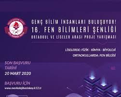 mev koleji ozel basinkoy okullari 16 fen bilimleri senligi ve proje yarismasi ortaokul ve liseler arasi ortaokul egitim ogretmenler