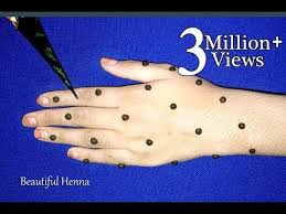New Easy Full Hand Dots Mehndi Design Simple Mehndi Trick For Beginners Mehndi De Simple Mehndi Designs Beginner Henna Designs Mehndi Designs For Beginners