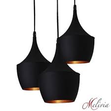 Pendant Lights Black Gold 3x 60 W Hanging Lamp Ceiling Light Fitting Lamp Led Black Pendant Light Hanging Lamp Light Fittings