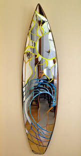 We get new surfboards in every friday! 22 Best Mirror Mosaic Surfboard Art Ideas Surfboard Art Mirror Mosaic Surf Art