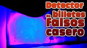 Maquina detectora de billetes falsos de sensor magnético y de luz ultravioleta. Convierte Tu Celular En Un Detector De Billetes Falsos Luz Uv Casera Experimento Facil Youtube