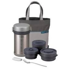 Zojirushi Ms Bento Stainless Lunch Jar Sl Nce09 The Home Depot Zojirushi Bento Lunch Bag