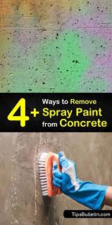 Whether you need to know how to remove graffiti from concrete, brick. 4 Easy Ways To Remove Spray Paint From Concrete