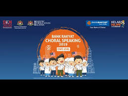 Sk Sultan Ibrahim 1 Pasir Mas Choral Speaking 2019 Bank Rakyat Youtube