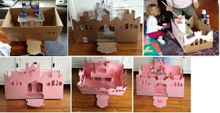 Ritterfiguren für papierburg zum basteln. Ein Schloss Aus Karton Schloss Aus Karton Bastelideen Basteln
