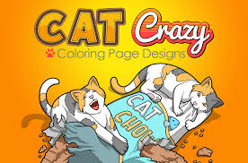 Make your world more colorful with printable coloring pages from crayola. Cat Crazy Coloring Pages