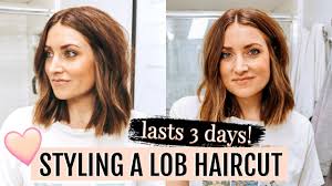 Short lob for fine hair. How To Style A Lob Easy Waves Hair Tutorial Kendra Atkins Youtube