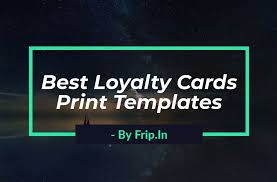 Check spelling or type a new query. 15 Best Loyalty Cards Templates 2020 For Businesses Frip In