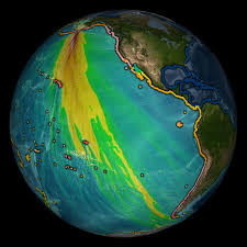 In the middle of the night on april 1, 1946, an undersea earthquake in the aleutian islands off the coast of alaska triggered a massive tsunami that killed 159 people in hawaii. Tsunami Historical Series Aleutian Islands 1946 Science On A Sphere