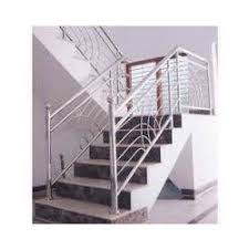 Installing a chair rail is a project that you can do yourself with a few simple tools. Designer Stainless Steel Stair Railing Ss Railings à¤¸ à¤Ÿ à¤¨à¤² à¤¸ à¤¸ à¤Ÿ à¤² à¤° à¤² à¤— Chetna Interior Craft New Delhi Id 11589571433