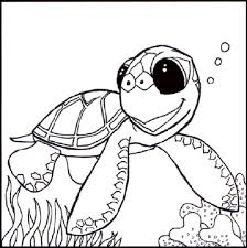 Baby Sea Turtle Coloring Pages Coloriage Livres A Colorier Dessin