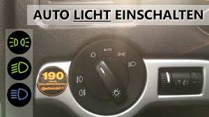 Zur verwendung der nebellichter sagt art. Licht Am Auto Einschalten Anmachen Fahrschule Autofahren Lernen Youtube