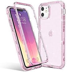 Amazon Com Ulak Iphone 11 Case Clear Glitter Protective Heavy Duty Shockproof Rugged Protection Case So In 2020 Pink Phone Cases Iphone Phone Cases Bling Phone Cases