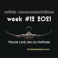 Relevant previously published articles should be included in the cover letter of the currently submitted article. Article Recommendations Week 2 2019 Christian Bosse