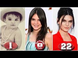 Kendall Jenner Transformation From 1 To 22 Years Old Youtube