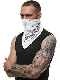 Want to discover art related to bandana? Herren Bandana Weiss Ozonee Bnd101 Ozonee
