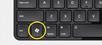 Vị trí phím Windows trên bàn phím