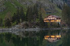 Seealpsee is a lake in the alpstein range of the canton of appenzell innerrhoden, switzerland. Berggasthaus Seealpsee Appenzellerland Tourismus