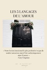 Les 5 Langages De L Amour