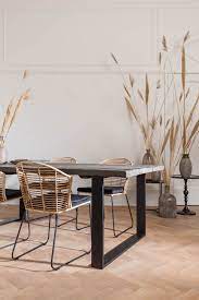 eettafel dian eetkamerstoelen huis interieur binnenhuisarchitect