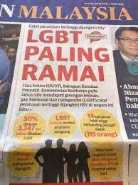 Lgbt didedahkan secara ketara oleh media massa pada awal dekad 1990an sebagai suatu gejala yang lahir daripada kemewahan ekonomi negara. Kes Hiv In Malaysia