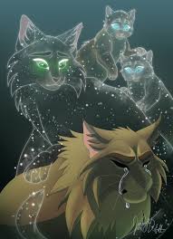 If you're looking for the best warrior cats wallpaper bluestar then wallpapertag is the place to be. Regret By Cranberrythecat Crookedstar With Mate And Lost Kits Looking After Him In Starclan Warrior Cats Books Warrior Cats Fan Art Warrior Cat Memes
