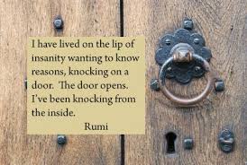 Wisdom From Rumi Rumi Rumi Quotes Door Quotes
