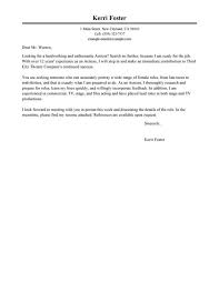 Explore Our Example Of Acting Cover Letter Template For Free Cover Letter Example Job Cover Letter Sample Resume Cover Letter