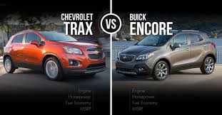 Chevrolet Trax Vs Buick Encore Stubby Suv Skirmish Chevrolet Trax Buick Encore Chevrolet